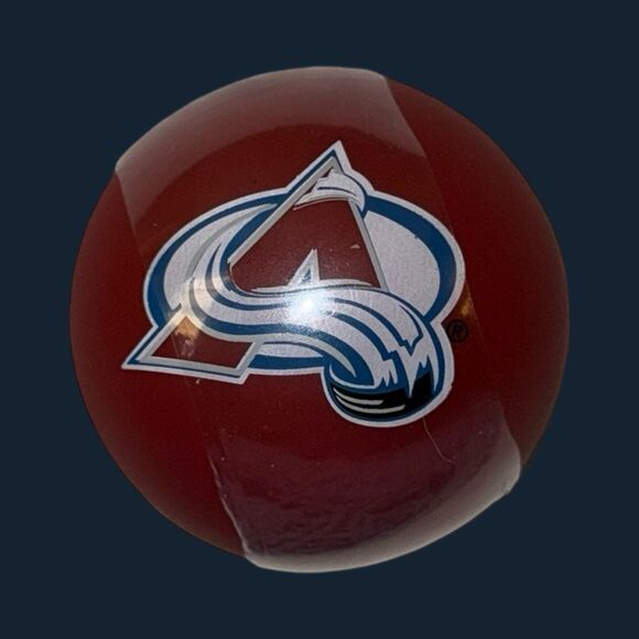 Franklin Colorado Avalanche Franklin Shot Zone Mini Hockey Replacement Ball B22 - Picture 2 of 4